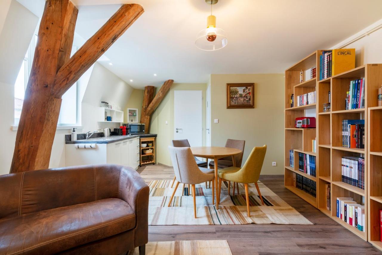 Appartement Le Clocher de Saint-Epvre à Nancy Extérieur photo